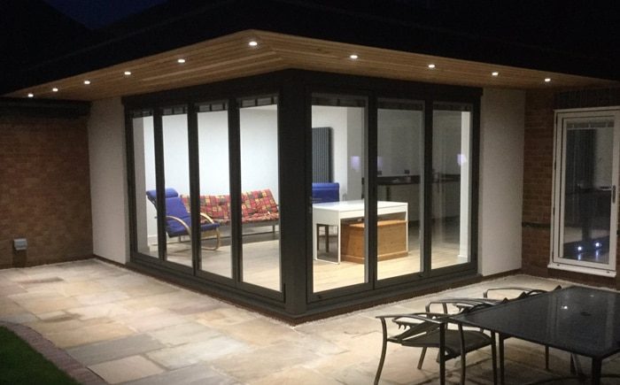 Aluminium sunroom, Melksham