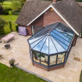 Glass Roof Conservatory Wiltshire